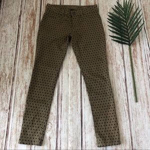 DL1961 Polka Dot Printed Skinny Jeans Size 28